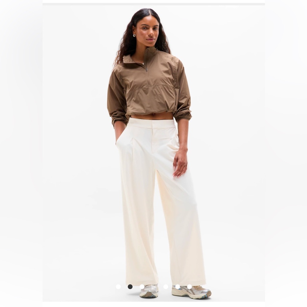 NWT Athleta Pinnacle Trouser in Bone